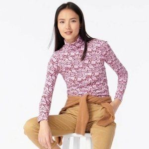 J. Crew Tissue Turtleneck Tee Size M